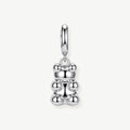Silver Gummy Bear Earring