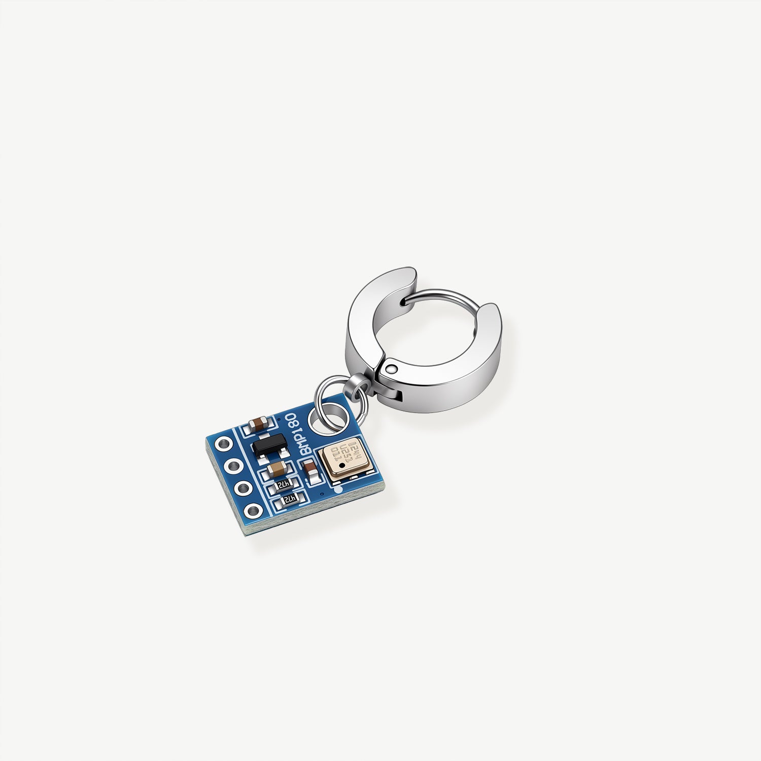 Computer Chip Earring